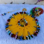 Basant Panchami Special: Yellow Floral Laddu Gopal Dress (Full Set)